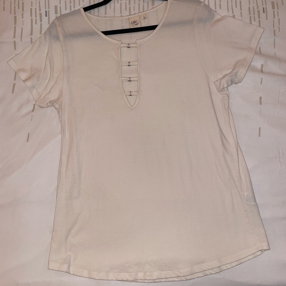 White crow shirt